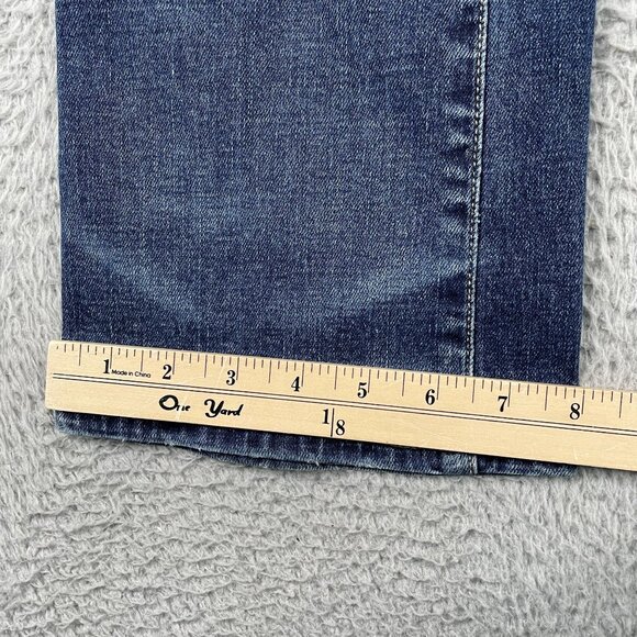 American Eagle Jeans Womens 6 Skinny Kick Super Stretch Distressed Denim - Picture 7 of 10